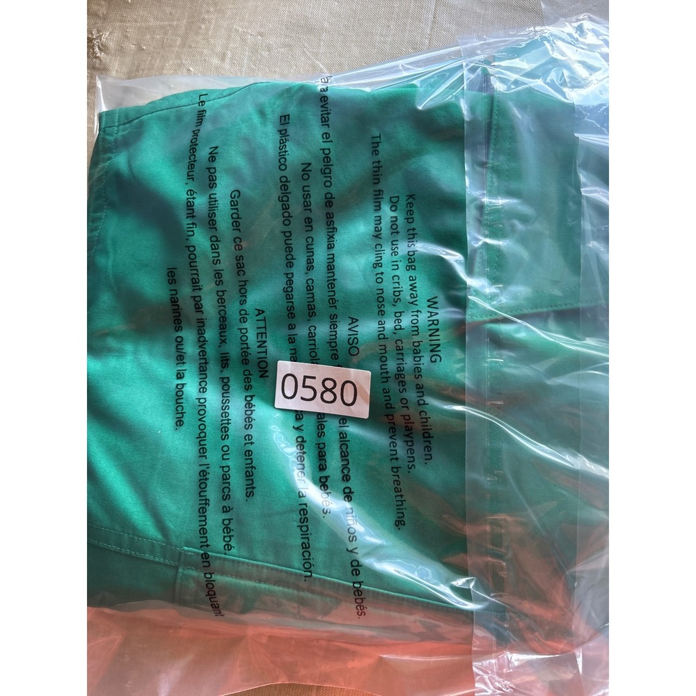 Harbor Bay Shirt Mens 3XL Green New Short Sleeve Button Down Easy Care Big Tall - Picture 7 of 7